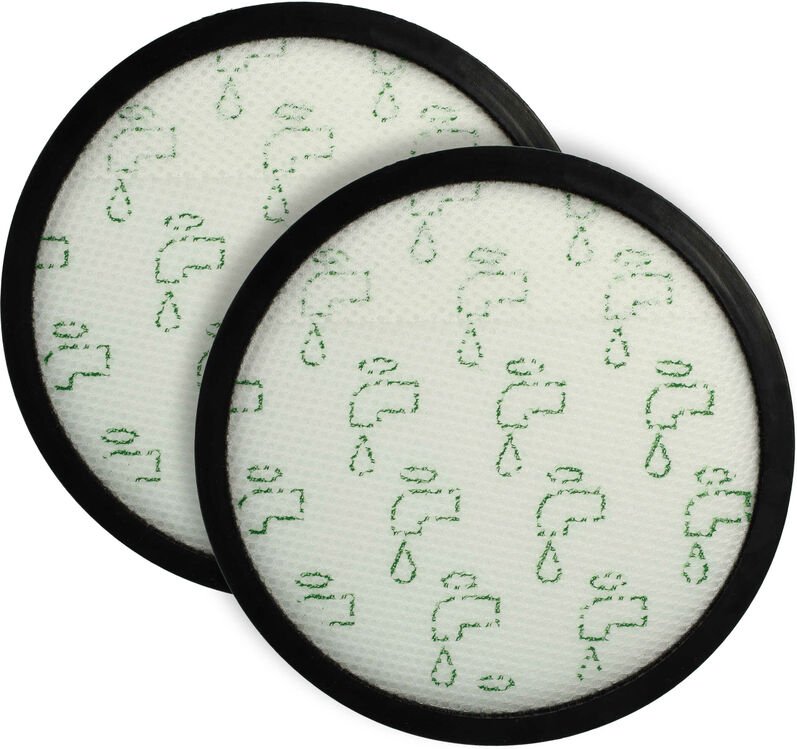 Filterset 2x Staubsaugerfilter kompatibel mit Rowenta X-Trem Power Cyclonic RO6984EA, RO6993EA Staubsauger - Abluftfilte...