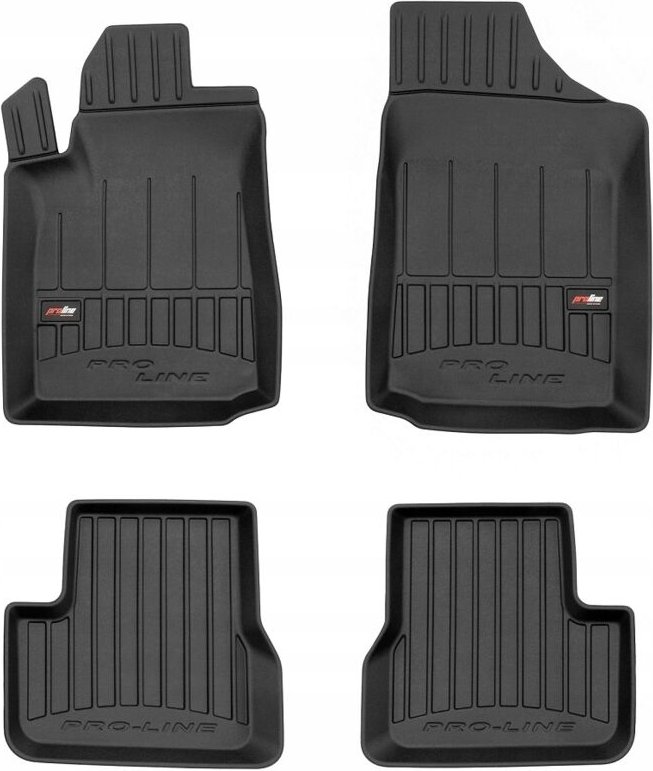 Gummimatten und Fußmatten Citroen C3 1 2002-2010 3D Mulde