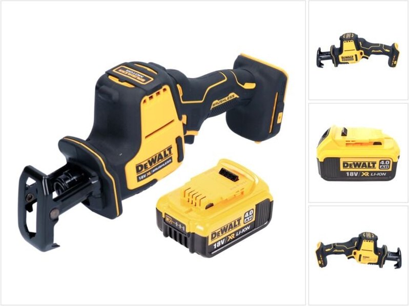 Dcs 369 n Akku Säbelsäge Reciprosäge 18 v Brushless + 1x Akku 4,0 Ah - ohne Ladegerät - Dewalt