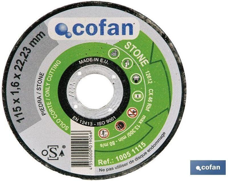 Thumbnail - Hartmetallscheibe 115x2,5x22,23 Stein