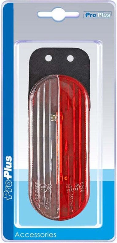 Umrissleuchte led rotwei links im blister