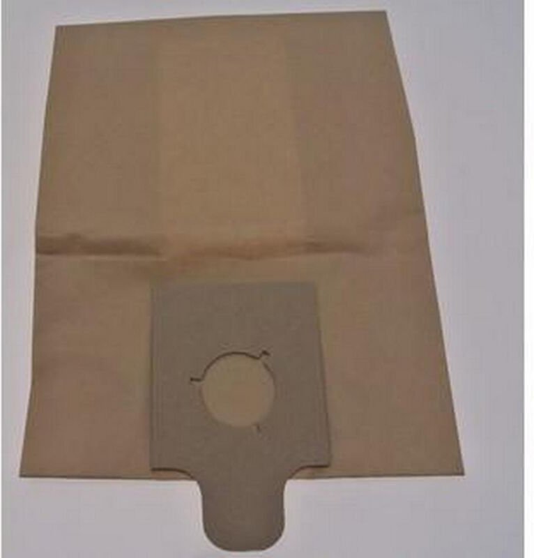 Ersatzteil - 5er Pack Papier-Staubsaugerbeutel - - EXPERT LINE, FAKIR, TAURENS, TECHNIC ELEM, RHINO, GLENAN, CARREFOUR