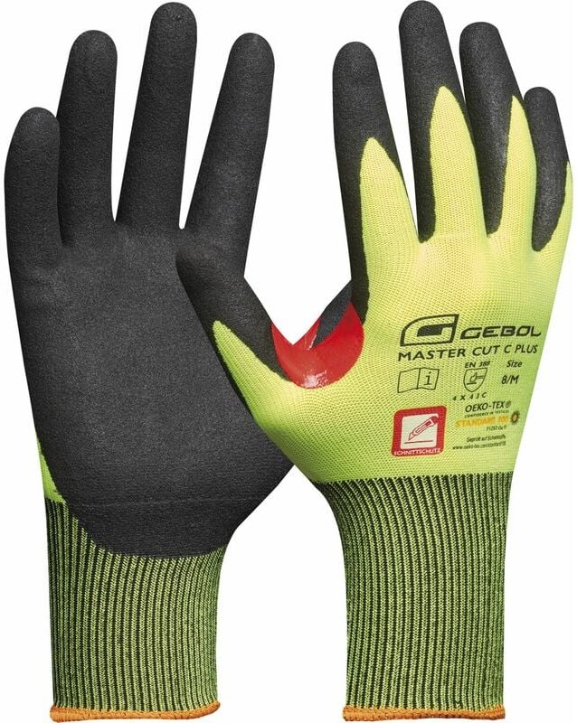 Schutzhandschuh Master Cut c Plus Arbeitshandschuh Schnittschutz Größe 10 1 Paar - Gebol