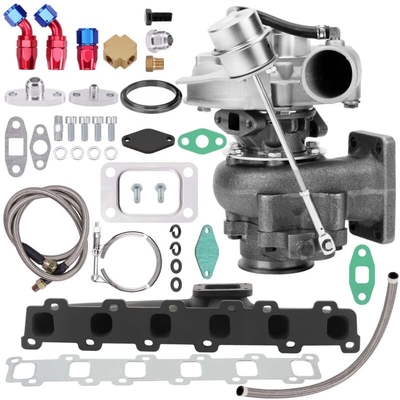 Turbocharger exhaust Manifold oilline for Nissan Safari Patrol 4.2 TD42 TD45 Y60Turbocharger exhaust Manifold oilline fo...