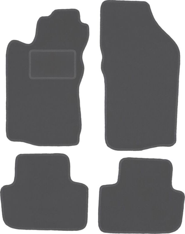 Graphit-Fußmatten für: Alfa Romeo GT Coupé (2003-2010)