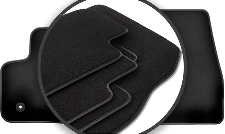 Premium-Fußmatten für: Ford Transit Connect Kastenwagen (2013-2017)