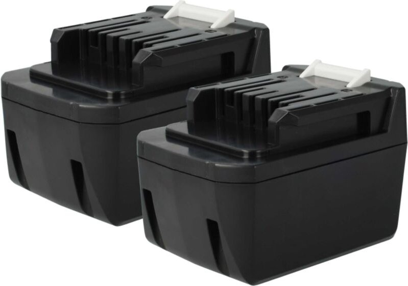Extensilo - 2x Akku kompatibel mit Makita DTD134Y1J, DTP131Y1J, DTP131RMJ, DTD137Y1J, DTD136RMJ Werkzeug (5000 mAh, Li-I...