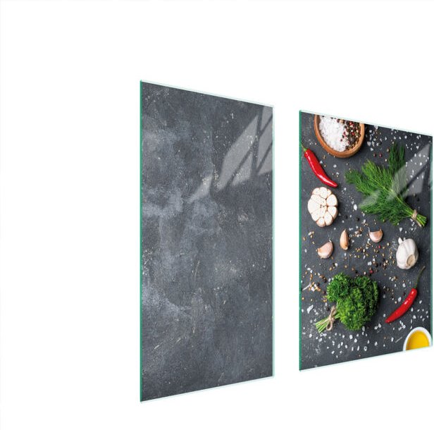 GLASSCHUTZPLATTE 75x52 SCHIEFER