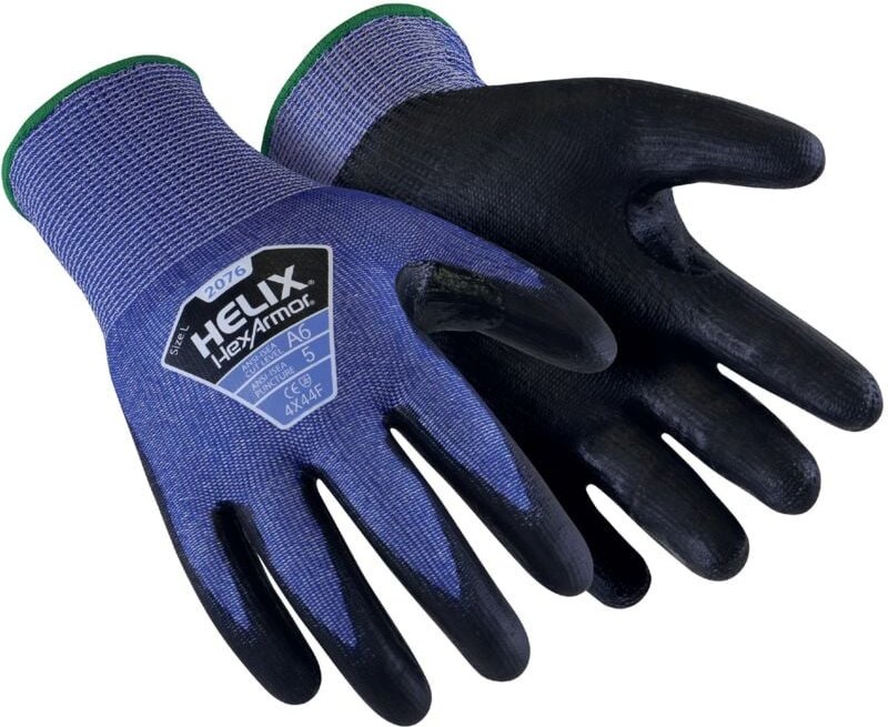 Helix 2076 6066011 Polyethylen Schnittschutzhandschuh Größe (Handschuhe): 11 en 388 1 Pa - Hexarmor