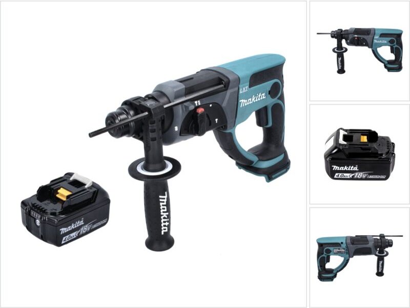 Thumbnail - Dhr 202 M1 Akku Kombihammer 18 v 2,0 j sds Plus + 1x Akku 4,0 Ah - ohne Ladegerät - Makita