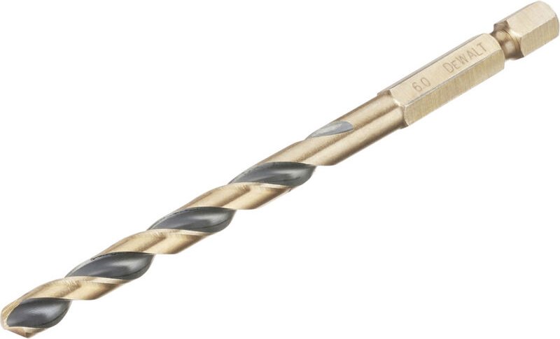 Dewalt - DT20608-QZ hss-g Metall-Spiralbohrer 1 Stück 6 mm Gesamtlänge 102 mm korrosionsgeschützt Sec