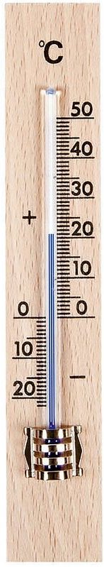 Tfa Dostmann - Zimmer-Thermometer Holz 15x2,6cm