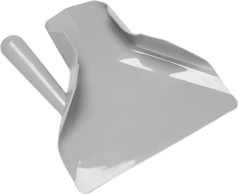 Pommes-Frites-Schaufel aus Kunststoff, Lader, Pommes-Frites-Verpackungsschaufel, Trichter, Popcorn-Fast-Food, rechter Gr...