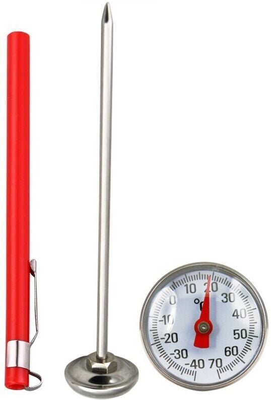 Aiperq - Fleischthermometer, Lebensmittelthermometer für Fleisch, Milch, Tee, Kaffee, Lebensmitteltemperaturfühler, Koch...