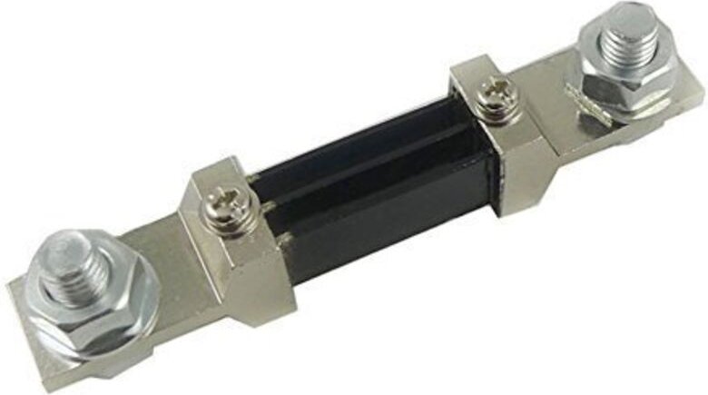 300A 75mV Amperemeter Shunt Widerstand für DC Strom Meter Amp Analog Panel Amperemeter