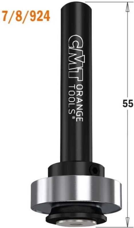 724.061.10 Schneidwelle S=6 mit M5 Schrauben und D22 Lager