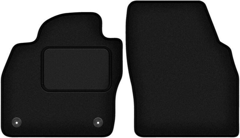Vordere Matten schwarz für: Seat Ibiza V Fließheck (2017-)