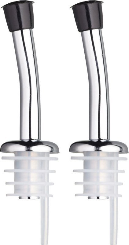 Kitchen Craft - Ausgießer für Flaschen (Metall, 2 Stück)