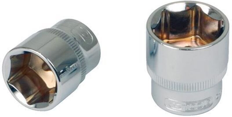Thumbnail - KS-Tools 918.3813 3/8"-E CHROME+ 6kant-Stecknuss