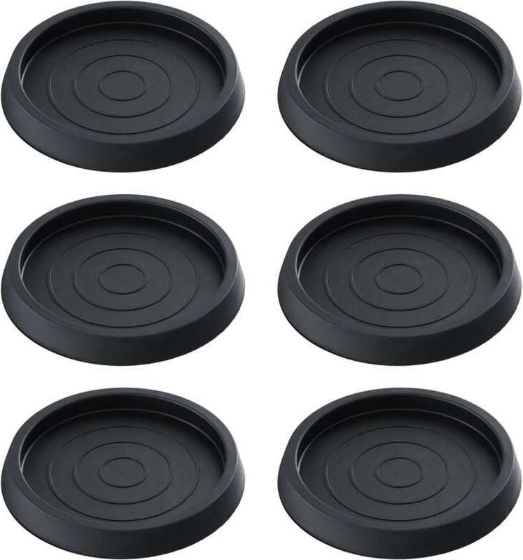 Csparkv - 6 Stück rutschfeste Möbelbeinpolster, rutschfeste Gummipolster, runde Stuhlbeinpolster zum Bodenschutz, Möbelp...