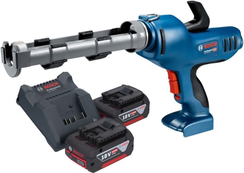 Bosch gcg 18V-310 Professional Akku Kartuschenpresse 18 v 310 ml 3,5 kN + 2x Akku 4,0 Ah + Ladegerät