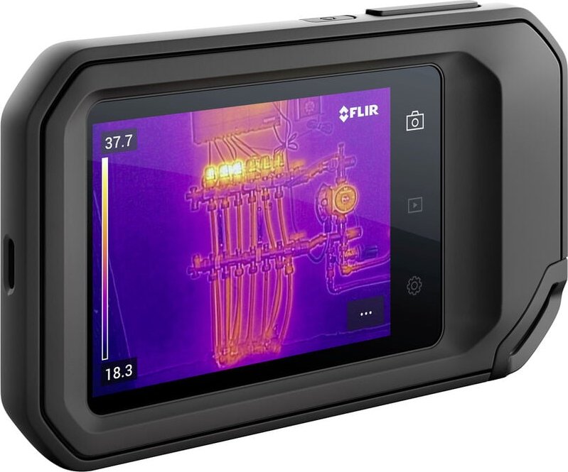 Flir - C5 (Wi-Fi) Wärmebildkamera -20 bis +400 °c 8.7 Hz msx®, Integrierte LED-Lampe, integrierte Di