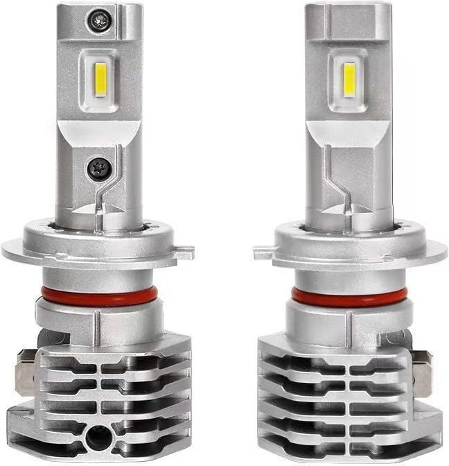 Coocheer - 9006,2er-Pack, LED-Scheinwerferlampe, 6500 k, Turbo-Autoscheinwerferlampen-Umrüstsatz, Fernlicht, superhelles...