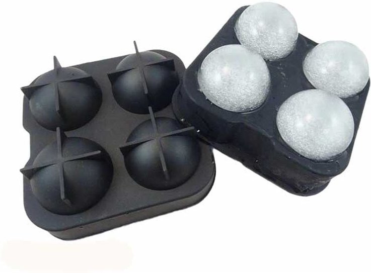 Silikonform Für 4 Eiskugeln Für Getränke Und Getränke