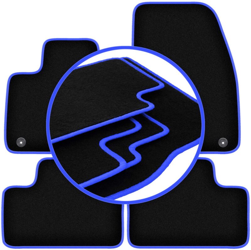 CARLUX-BLUE Autofußmatten für: Volvo C40 Fließheck (2021-)
