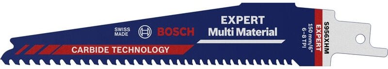 Accessories 2608900389 expert 'Multi Material' 956 xhm Säbelsägeblatt, 1 Stück Sägeblatt-Länge - Bosch