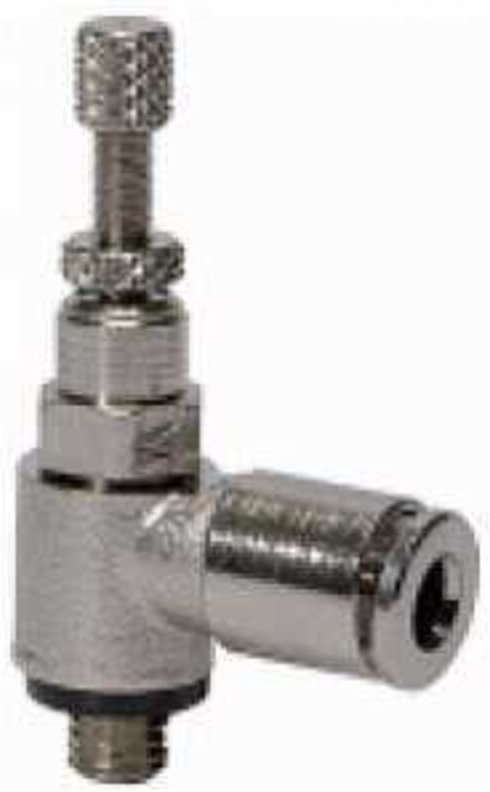 Riegler Drosselrückschlagventil, Zuluftdros. Steckverb. M5, Schl.6