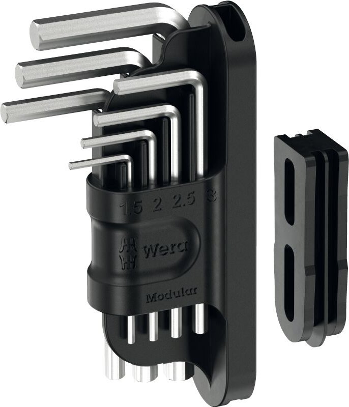 Wera Tool-Check Modular Winkelschlüssel Hex-Plus 1, 7-teilig