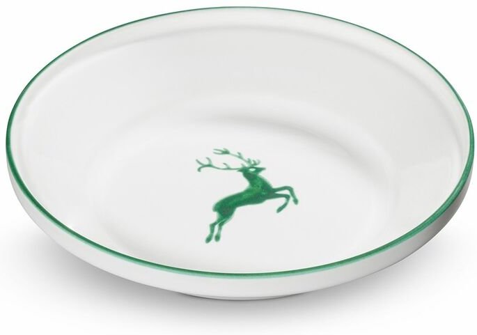 Gmundner Keramik - Grüner Hirsch Reifschüssel (ø 28cm)