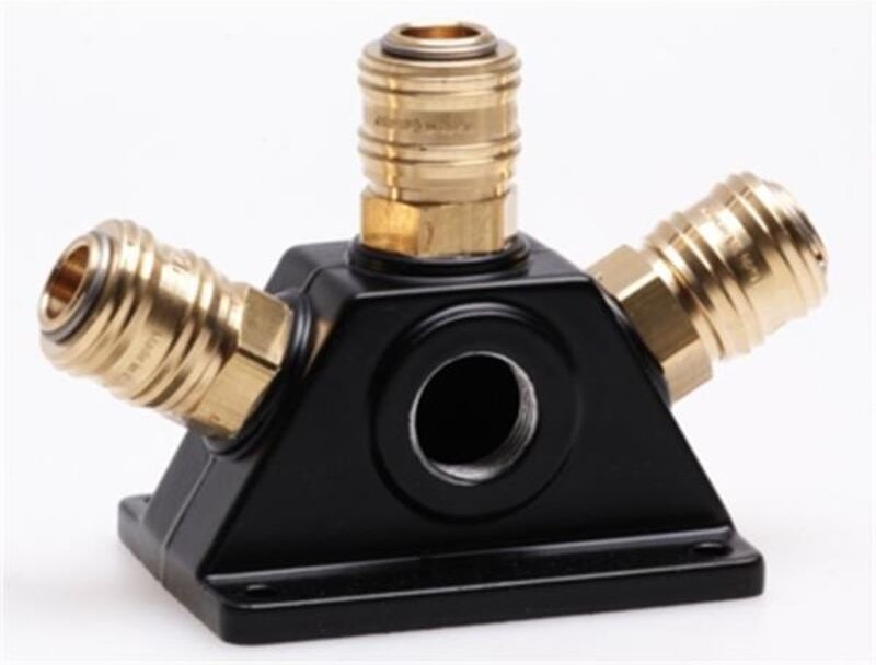 Endverteilerdose G1/2" i mit 3 Kupplungen