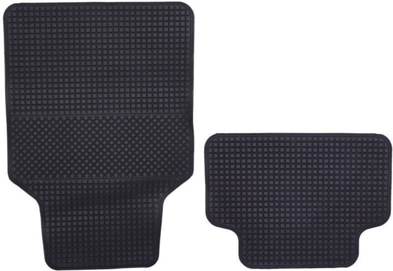 Universal Fußmatten Wabenmatte Komplett-Set schwarz 4-tlg. - Trendline