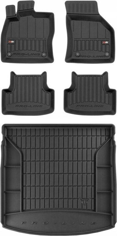 SET 3D Gummimatten Seat Leon 3 Kombi ab 2014-
