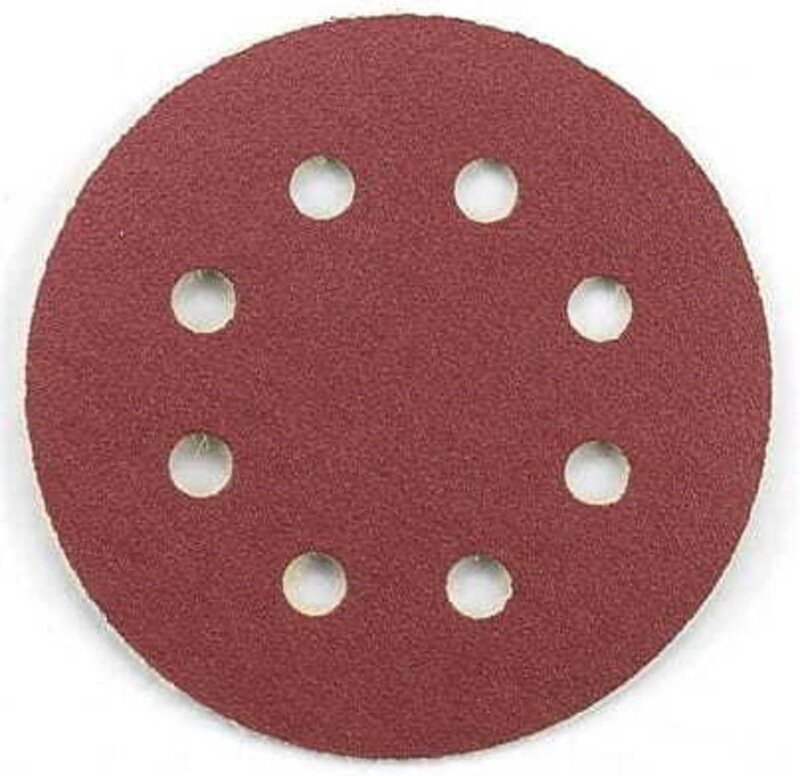 KLINGSPOR SELBSTKLEBENDE SCHLEIFSCHEIBE 125mm PL28CK 120 gr. GLS5 8-LOCH /50 Stk.