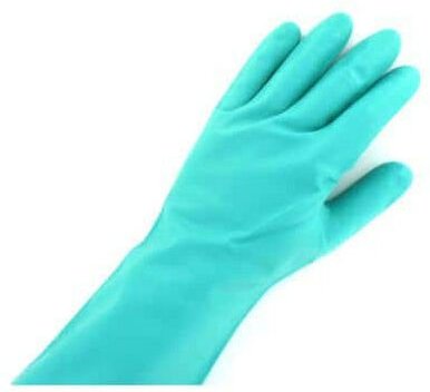 Grüne Nitril-Handschuhe Größe m / 8 ep 5528