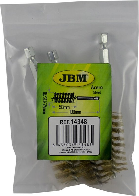 Set mit 3 messingbürsten für 53650 JBM 14348