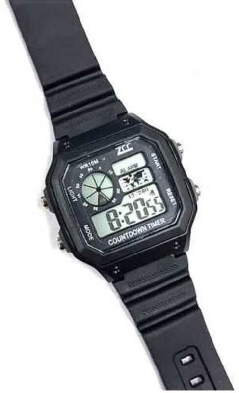 Trade Shop Traesio - Trade Shop - orologie nach polso zcc unisex digitale crono luce sport classic vintage -