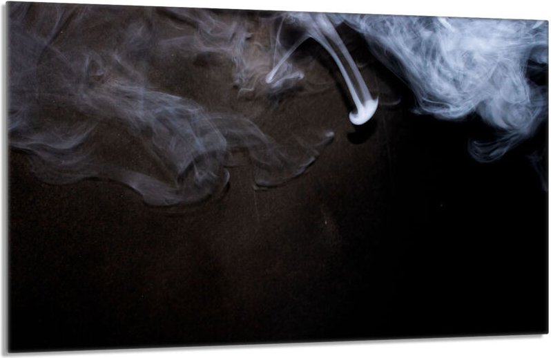 Glasschutzplatte für den Herd 80x52 Smoke