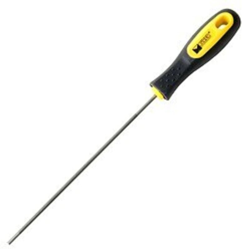 Feile mit Kettensägenheft 320 mm. Ø4,8 mm. - Maurer