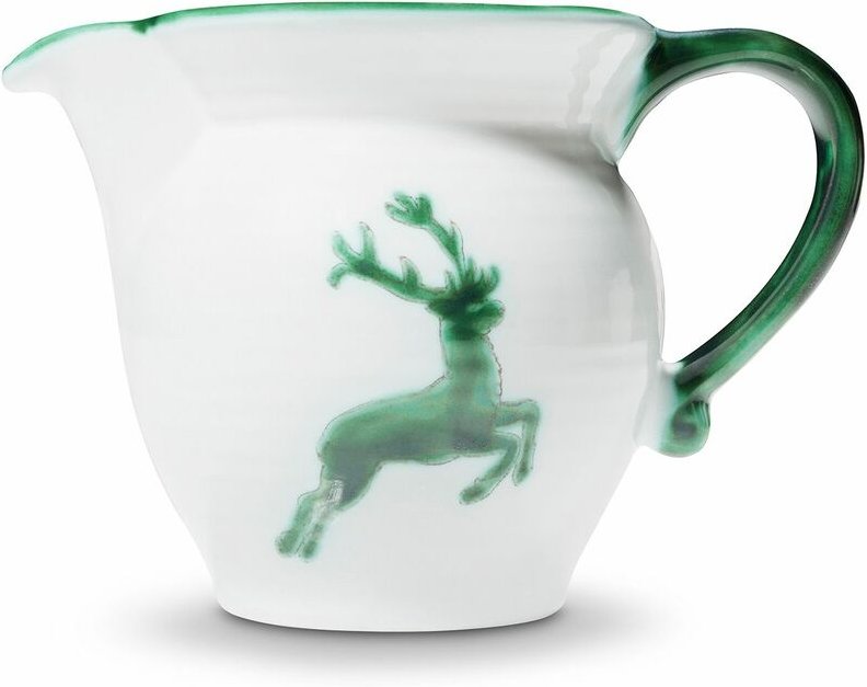 Gmundner Keramik - Grüner Hirsch, Milchgießer Cup 0,3 Liter