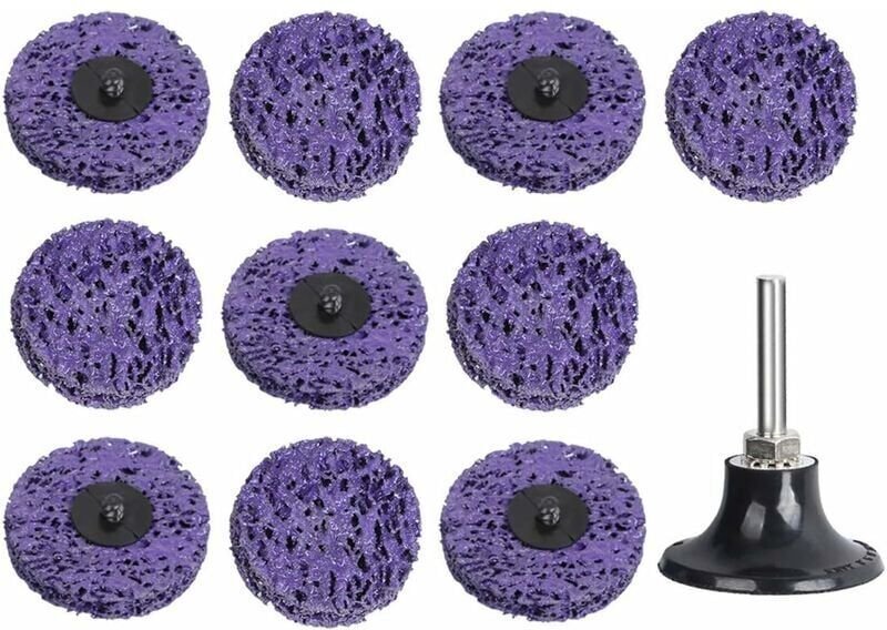 Schnellwechselscheiben, Schleifscheibe mit Stützrollenverriegelung, Oberflächenverriegelung, Roloc-Wechsel für Schleifob...