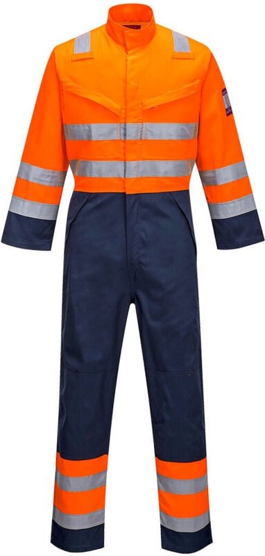 HV Modflame RIS Overall Marine/Orange Orange/Marine 3XL - FR(56) ) UK(47)