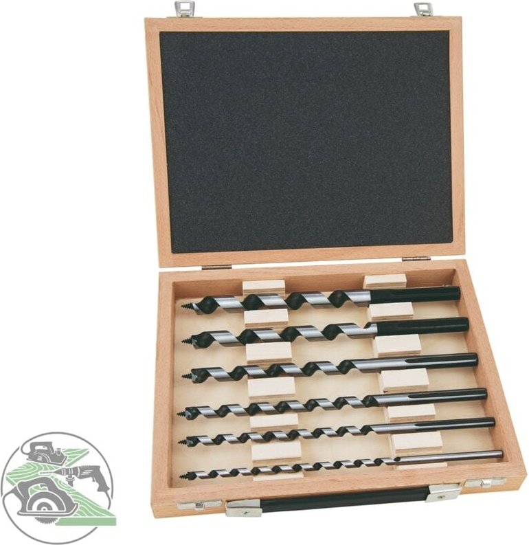 Schlangenbohrer Set 6 tlg. Bohrer Satz 6, 8, 10, 12, 14, 16 x 235 mm - Alpen