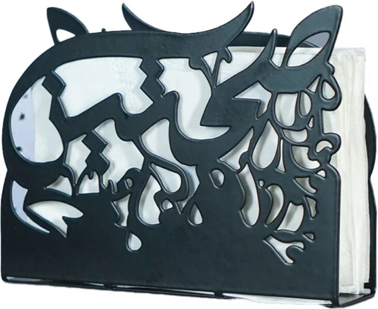 Thumbnail - Esstisch-Serviettenhalter Aus Metall, Papierhandtücher und Servietten, Dekorative Ornamente für Tischplatten im Muslimis...