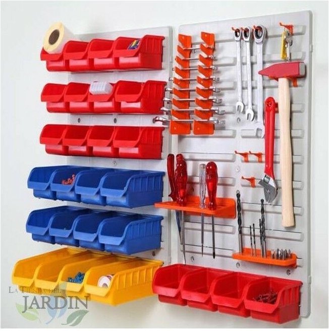 Großer Wand-Workshop-Organizer, 2 Paneele 40x59