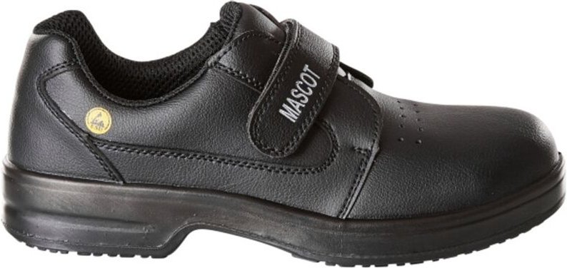 Mascot FOOTWEAR CLEAR Sicherheitshalbschuh F0802 S2 ESD W10 Gr. 39 schwarz
