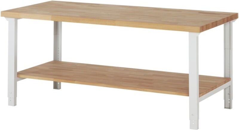 Werkbank höhenverstellbar 7000-7, B2000xT900xH790-1140mm - RAU